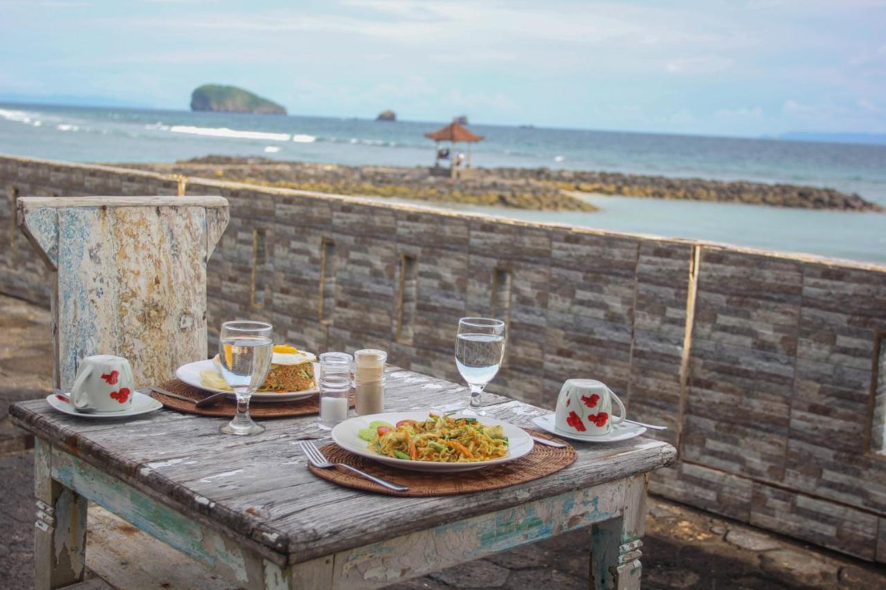 Temple Cafe & Cottages Candidasa Exterior foto