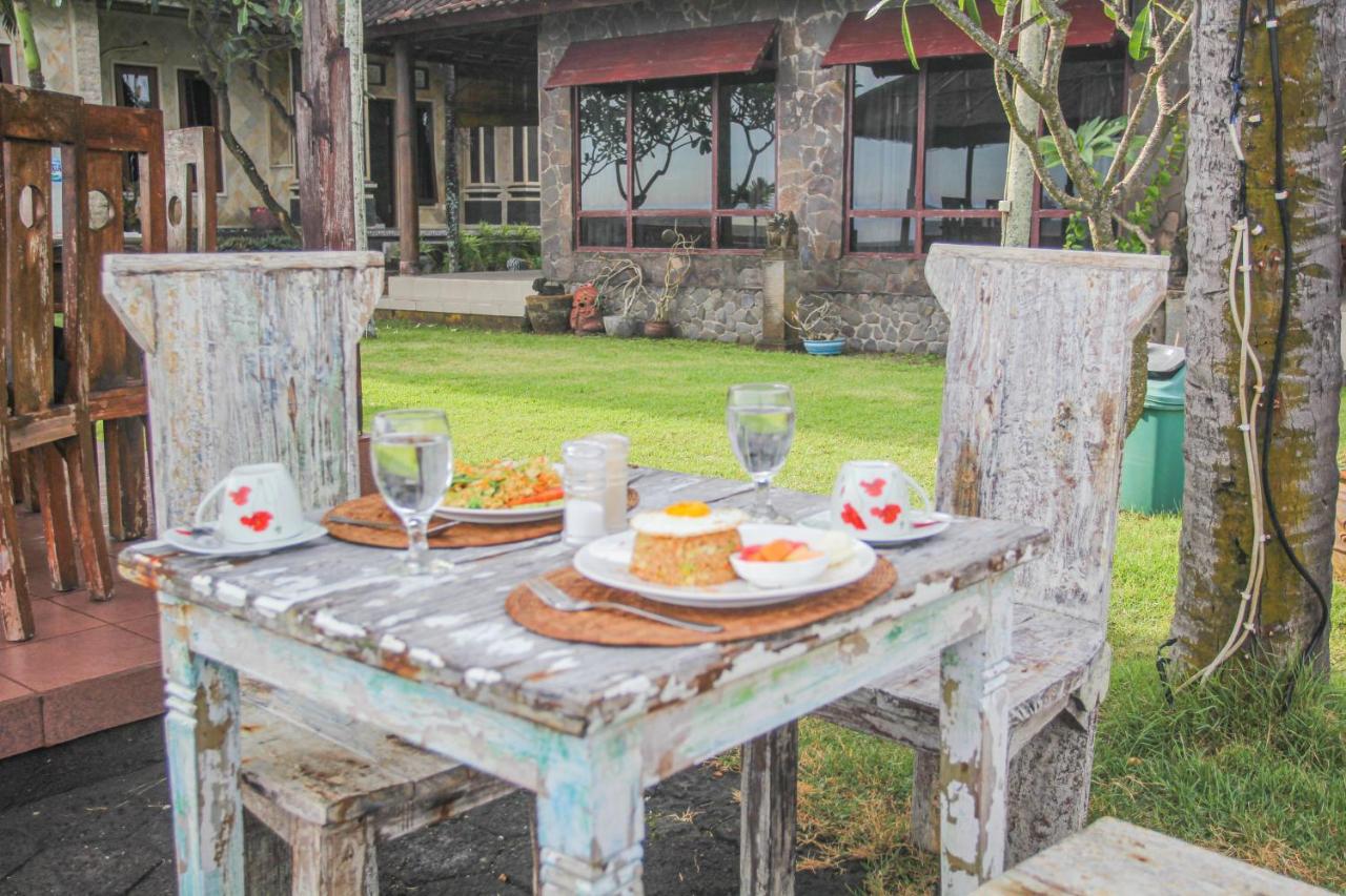 Temple Cafe & Cottages Candidasa Exterior foto