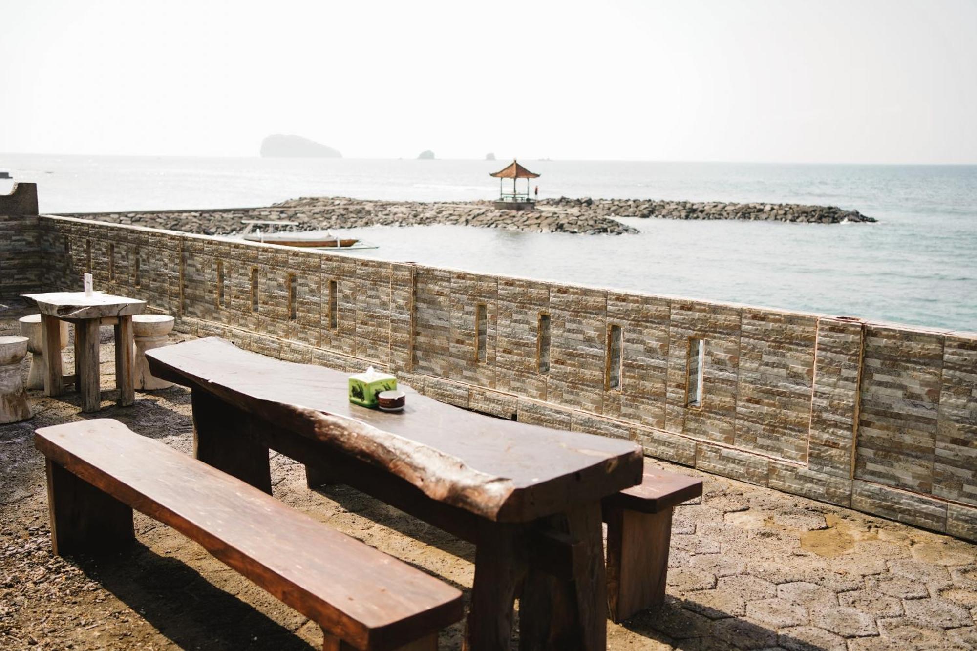 Temple Cafe & Cottages Candidasa Exterior foto