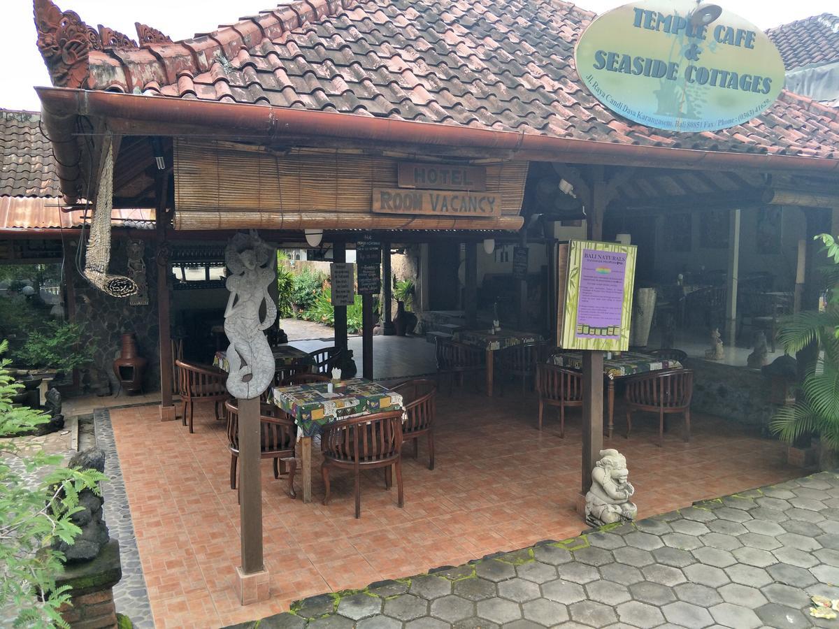 Temple Cafe & Cottages Candidasa Exterior foto